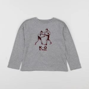 Arsène et les pipelettes - tee-shirt gris - 4 ans