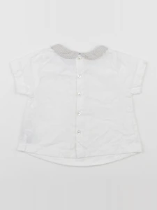 Jacadi - blouse blanc - 6 mois