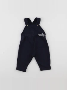 Petit Bateau - salopette bleu - 6 mois