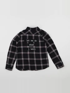 IKKS - chemise imprimé au dos noir - 6 ans