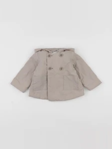Mango - veste beige - 1/3 mois