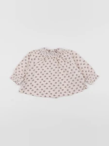 Vertbaudet - blouse beige - 3 mois