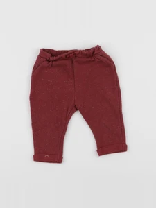 Vertbaudet - jogging rouge - 6 mois
