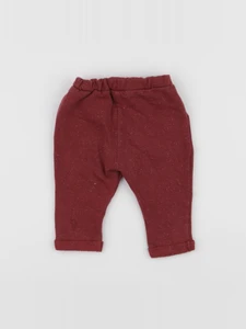 Vertbaudet - jogging rouge - 6 mois