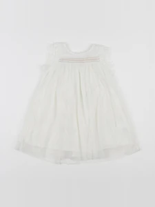 Boutchou - robe blanc - 9 mois
