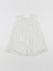 Boutchou - robe blanc - 9 mois