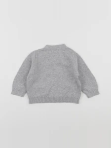 Boutchou - gilet gris - 6 mois