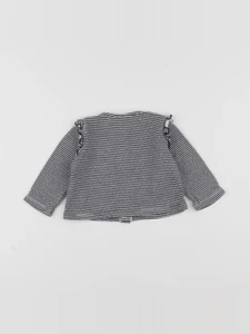 Petit Bateau - gilet multicolore - 6 mois