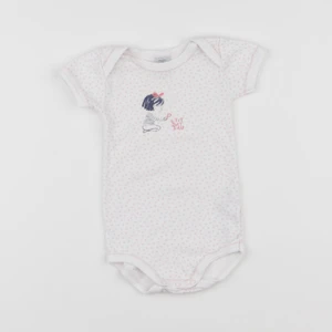 Petit Bateau - body rose - 6 mois