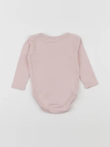 H&M - body rose - 3/6 mois