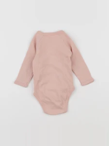 Vertbaudet - body rose - 6 mois