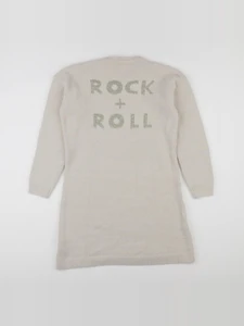 IKKS - robe imprimé au dos beige - 10 ans