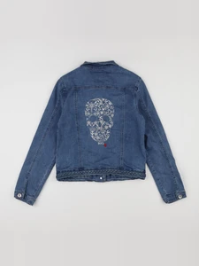 IKKS - veste imprimé au dos bleu - 12 ans