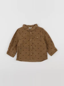 Tape à l'oeil - chemise marron - 12 mois