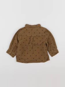 Tape à l'oeil - chemise marron - 12 mois