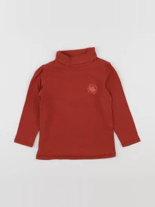 Vertbaudet - sous-pull rouge - 4 ans