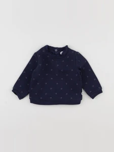 Cadet Rousselle - sweat bleu - 6 mois