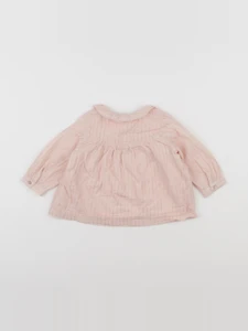 Tape à l'oeil - blouse or, rose - 6 mois