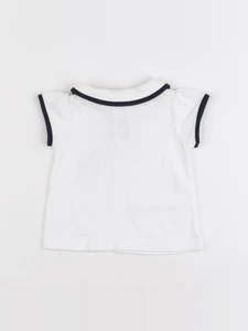 Jacadi - polo blanc - 12 mois