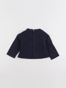 IKKS - sweat bleu - 12 mois