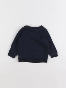 Tape à l'oeil - sweat bleu - 9 mois