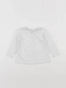 Boutchou - tee-shirt blanc - 12 mois
