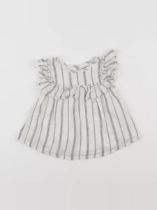 Tape à l'oeil - robe blanc - 12 mois