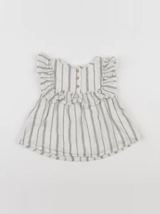 Tape à l'oeil - robe blanc - 12 mois