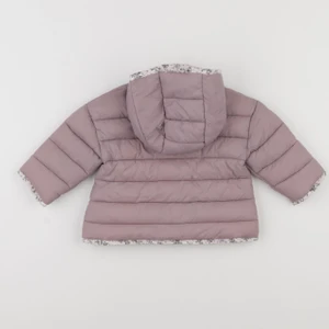 Vertbaudet - doudoune réversible violet - 9 mois