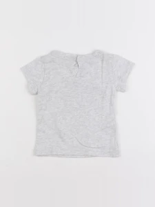 Louis Louise - tee-shirt gris - 6 mois
