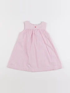 Boutchou - robe rose - 12 mois