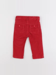 Jacadi - pantalon rouge - 12 mois