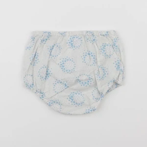 Jacadi - bloomer blanc, bleu - 6 mois
