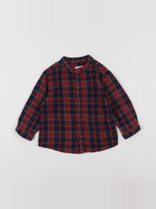 Boutchou - chemise rouge - 12 mois