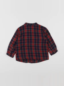 Boutchou - chemise rouge - 12 mois