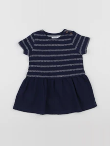 Boutchou - robe bleu - 6 mois