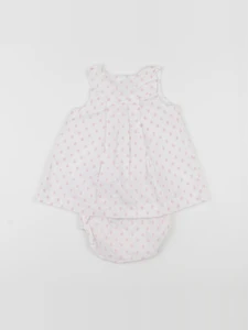 Jacadi - robe rose - 6 mois