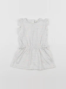 Tape à l'oeil - robe blanc - 6 mois