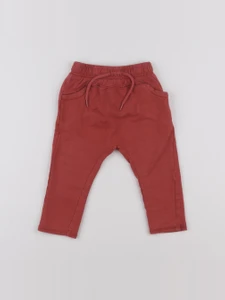 Vertbaudet - sarouel rouge - 9 mois