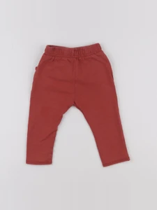 Vertbaudet - sarouel rouge - 9 mois