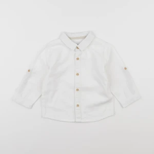 Vertbaudet - chemise blanc - 12 mois