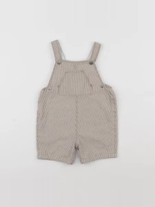 Petit Bateau - salopette beige - 6 mois