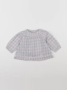Boutchou - blouse multicolore - 6 mois