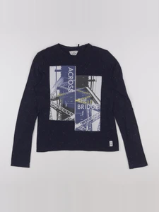 IKKS - tee-shirt bleu - 12 ans