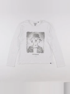 IKKS - tee-shirt blanc - 12 ans