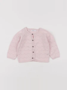 Boutchou - gilet rose - 6 mois