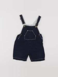 Petit Bateau - salopette bleu - 12 mois