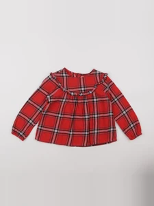 Vertbaudet - blouse rouge - 4 ans