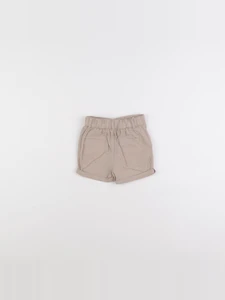 Vertbaudet - short beige - 9 mois