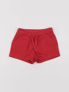Boutchou - short rouge - 12 mois